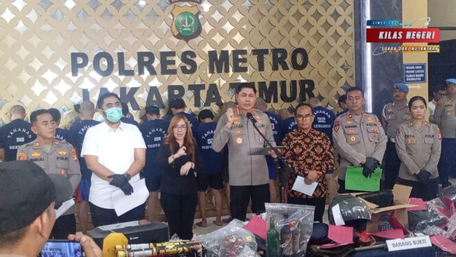 17 Orang Pelaku Pengrusakan dan Penjarahan Di Jakarta Tidak Di Amankan