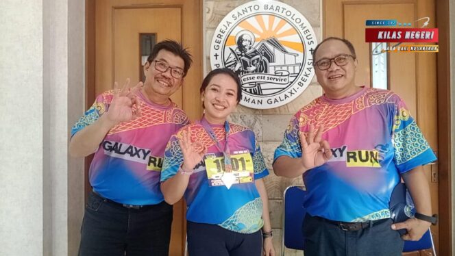 Romo Pungki dan Panitia Perayaan 30 Tahun Gereja Bartolomeus: FUN RUN dan UMKM 2025 Wujud Syukur dan Kebersamaan