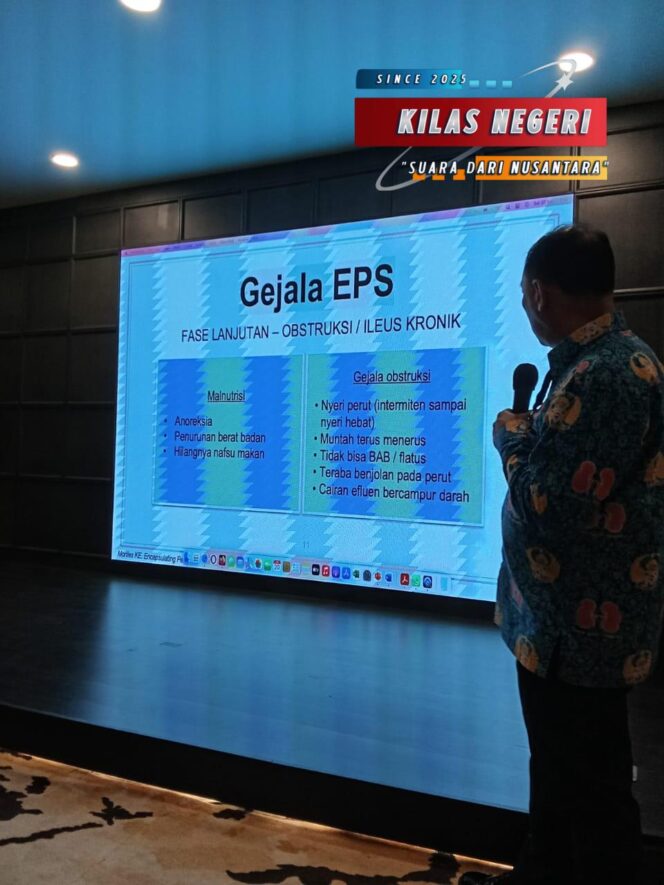 
Komunitas Jaga Ginjal Indonesia Gelar Seminar Kesehatan Encapsulating Peritoneal Sclerosis (EPS) Kenali, Cegah dan Atasi