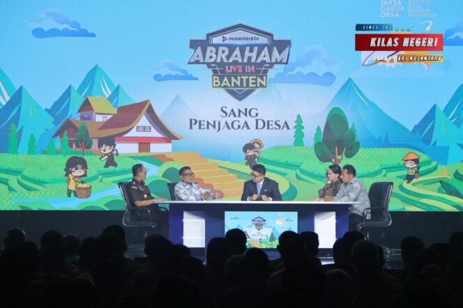 
Jaksa Garda Desa Live in Banten, Pelopor Pencegahan dan Pendampingan Hukum Aparat Desa