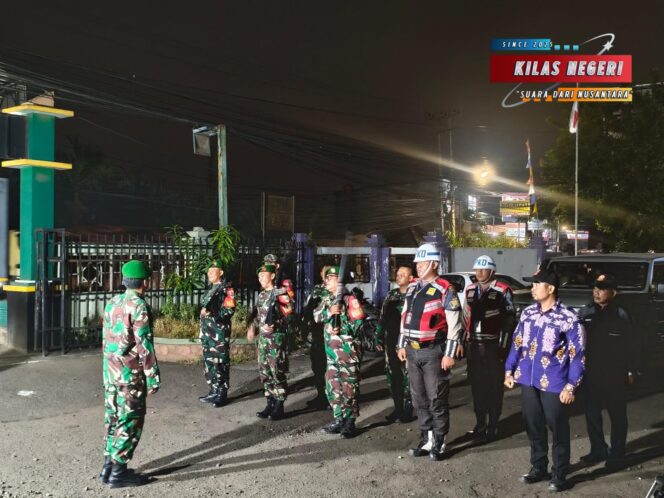 Koramil 11/Pasar Kemis Gelar patroli Pastikan Wilayah Kondusif