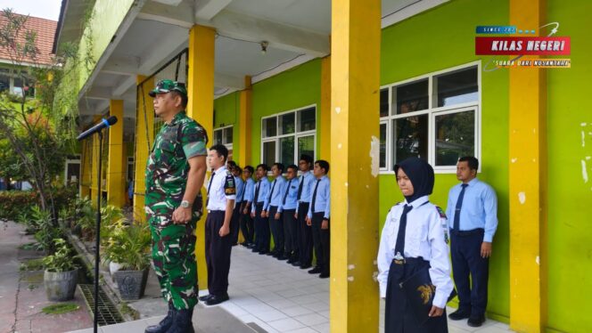 Tingkatkan Motivasi Belajar, Kasdim 0510/Trs Jadi Irup di Sekolah SMKS 1 PGRI Balaraja
