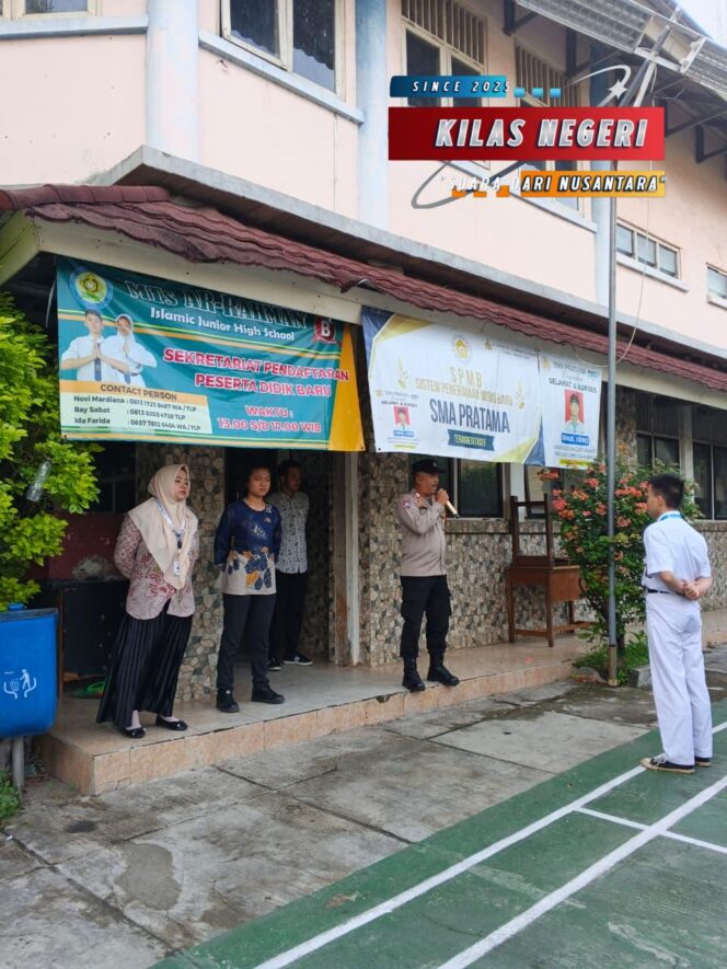 Polsek Ciracas Beri Penyuluhan di SMA Pratama, Ajak Pelajar Jauhi Tawuran dan Bijak Gunakan Medsos