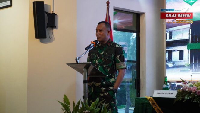 Danrem 052/Wijayakrama Kunjungi Kodim 0502/Jakarta Utara, Tekankan Pentingnya Tugas, Keluarga, dan Kedekatan dengan Rakyat
