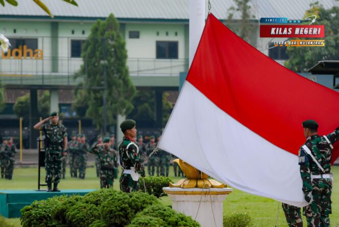 
Wadanyonif 202/Tajimalela Pimpin Upacara Peringatan Hari Sumpah Pemuda