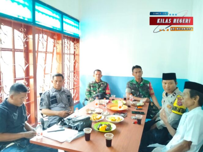 Melalui Komsos, Dekatkan Babinsa Dan Bhabinkamtibmas Dengan Warga Binaan