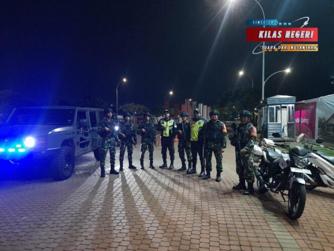 Koramil 06/Tigaraksa Patroli Bersama Komponen Pendukung (Komduk)