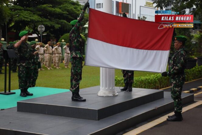 
Kodim 0501/JP Laksanakan Upacara Peringatan Hari Sumpah Pemuda Ke-97