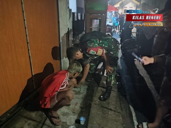 Warga dan Babinsa Gagalkan Pencurian Motor Di Pejaten Barat