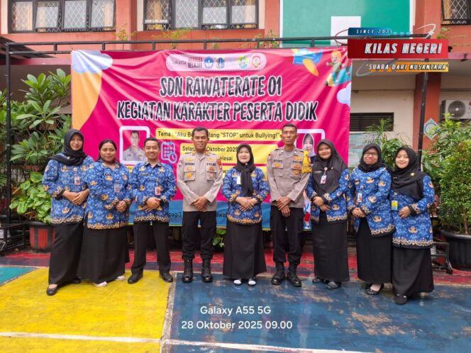 Polsek Cakung Beri Penyuluhan Bahaya Bullying di SDN Rawa Terate 01: Wujud Dukungan Gerakan Ibu Memanggil