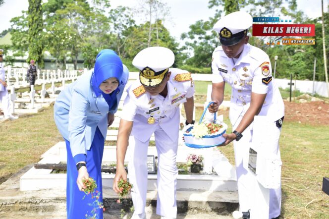 
Penghormatan Pahlawan, Kodaeral X Gelar Ziarah Rombongan Peringati Hari Armada RI 2025