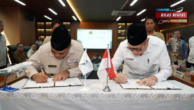 
TANDATANGANI KONTRAK HAJI LEBIH AWAL, GARUDA INDONESIA & KEMENHAJ OPTIMALKAN KESIAPAN OPERASIONAL HAJI 2026