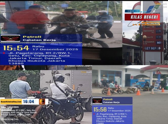 
Mafia BBM Beraksi di SPBU 34.138.05 Cipayung Terang-terangan, Modus Motor Thunder Bolak-balik diduga dibiarkan