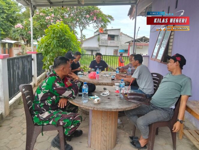 
Komsos Dengan Warga Binaan, Babinsa Koramil 03/Legok Wujudkan Kebersamaan