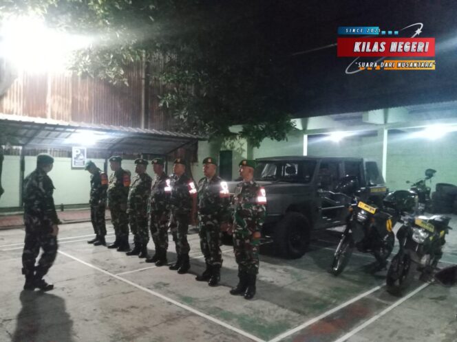 
Koramil 02/Curug Patroli Malam, Strategi Cegah Gangguan Keamanan Wilayah