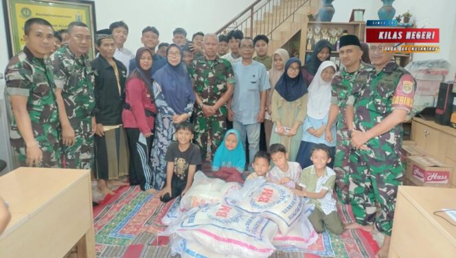 
Program Kodim 0501/JP : “Aku Cinta Anak Yatim”