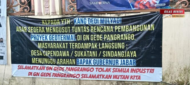 
Kegelisahan Warga Cipendawa atas Proyek Geotermal Gunung Gede–Pangrango: Ancaman bagi Sumber Kehidupan