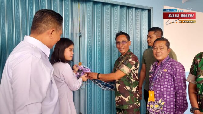 
Danramil Rajeg Hadiri Pembukaan SPPG Mekarsari 3