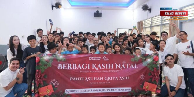 
Natal Penuh Kepedulian, ASDP Berbagi Kehangatan Bersama Anak Panti Asuhan