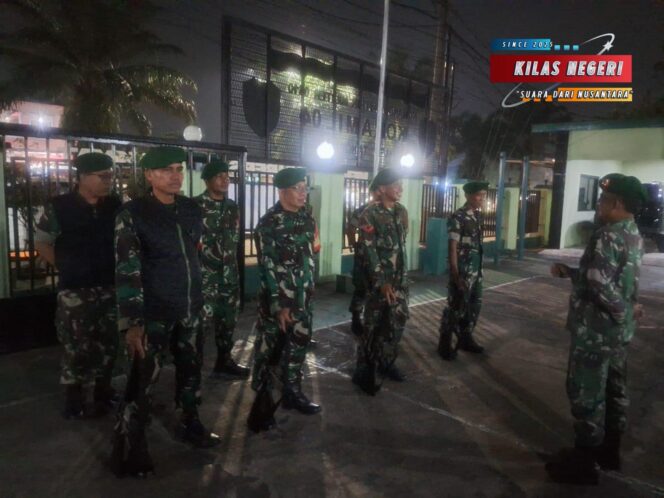 
Patroli Koramil 04/Cikupa, Strategi Cegah Gangguan Keamanan Malam Hari