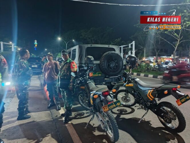 
Koramil 06/Tigaraksa Patroli Malam Ciptakan Wilayah Aman Dan Kondusif
