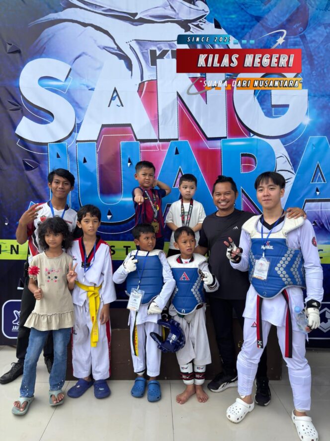 
Atlet Taekwondo Binaan Koramil 14/Panongan Raih Prestasi di Prabu Taekwondo Challenge 9 Tahun 2026
