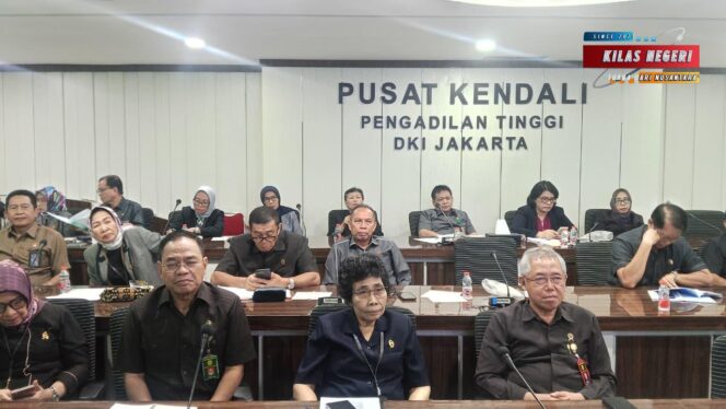 
Pengadilan Tinggi Jakarta Ikuti Pertemuan Rutin Perisai Badilum Episode ke-13