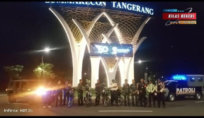 
Wujudkan Keamanan Dan Ketertiban Diwilayah Koramil 02/Curug Patroli Bersama Komduk