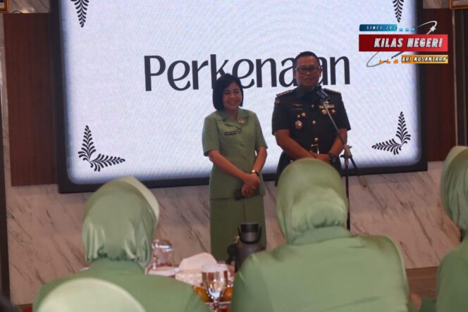 
Danrem Tegaskan Program Unggulan dan Pedoman Tugas pada Tradisi Korps Penerimaan Jabatan Kasrem 052/Wkr
