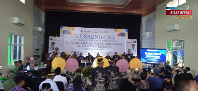 
Prioritaskan Penanganan Banjir,Sampah Dan Infrastruktur Danramil 01/Teluknaga Hadiri Musrenbang Kecamatan Kosambi Tahun Anggaran 2027