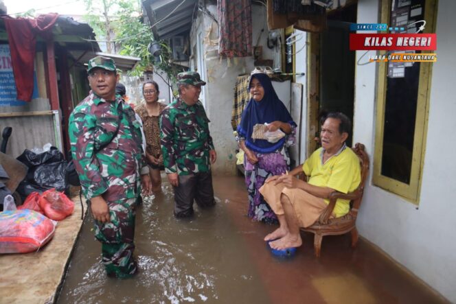 
Koramil 03/Pasar Minggu Siap Bantu Masyarakat Yang Terkena Dampak Banjir