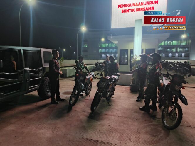 
Koramil 06/Tigaraksa Patroli Bersama Komduk Ciptakan Wilayah Aman Dan Kondusif