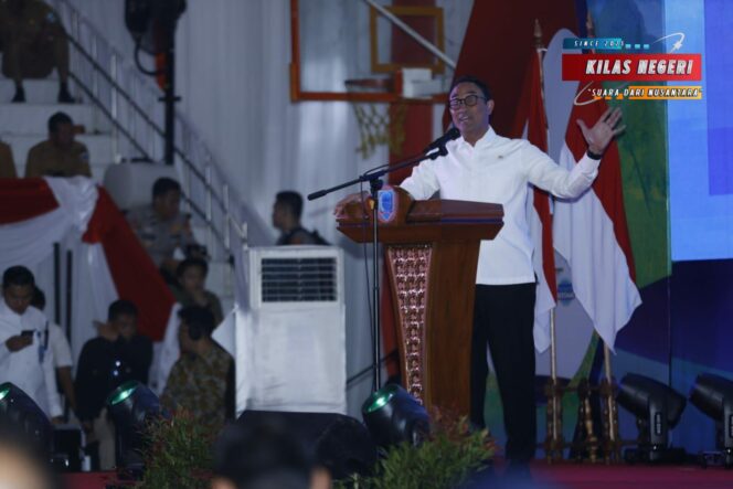 
BNN-KEMENDES PDT DEKLARASI INDONESIA BERSINAR DI LAHAT, NEGARA HADIR HINGGA DESA PERANGI NARKOBA