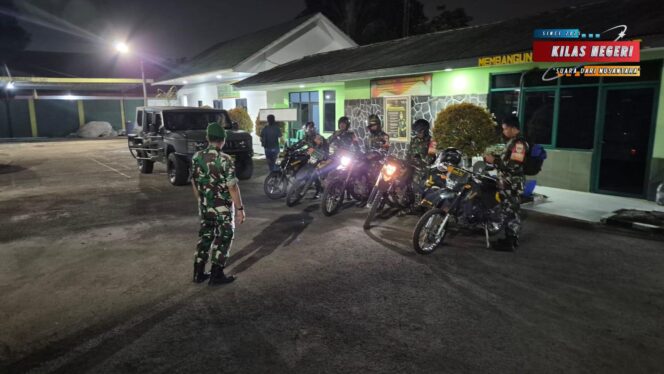
Koramil 03/Legok Gelar Patroli Siskamling Pastikan Wilayah Aman Dan Kondusif