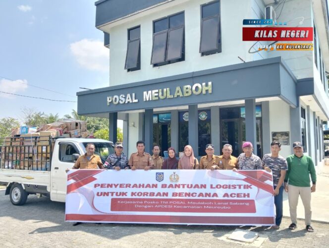 
Pos TNI AL Meulaboh Kembali Salurkan Bantuan Kemanusiaan Bagi Korban Banjir di Tiga Kabupaten