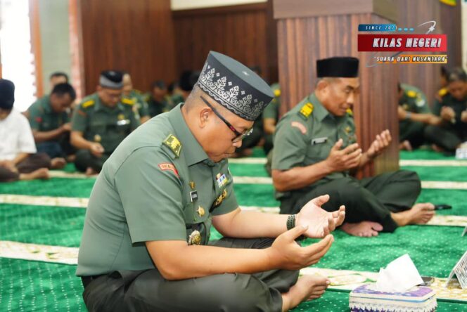 
Korem 052/Wijayakrama Peringati Isra Mi’raj Nabi Muhammad SAW 1447 H