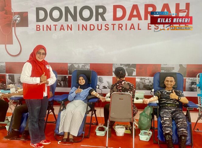 
Lanal Bintan dan Ketua Cabang 5 Kodaeral IV Wujudkan Kepedulian Sosial Lewat Aksi Donor Darah