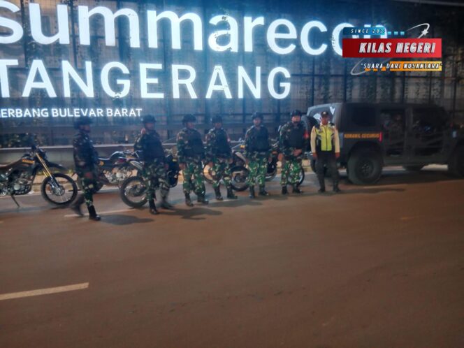 
Wujudkan Keamanan dan Ketertiban Koramil 02/Curug Patroli Wilayah