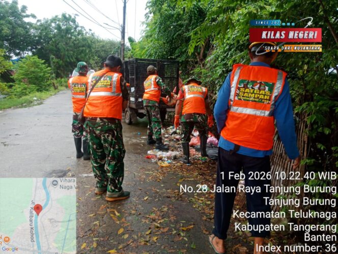 
Dua Desa Di Teluknaga Jadi Sasaran Satgas Sampah Koramil 01/ Teluknaga Kodim 0510/ Tigaraksa
