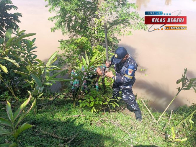
Posbinpotmar Bengkulu Tengah Bersinergi Dengan Koramil dan Polsek Pondok Kelapa Tanam Mangrove