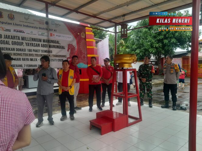 
Jelang Imlek 2026 Koramil 01/Teluknaga Bergerak Monitoring Kegiatan Bakti Sosial Di Wihara Dan Kelenteng