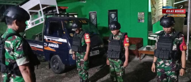 
Koramil 04/Pulogadung Gelar Patroli/Siskamling Keliling di Rawamangun