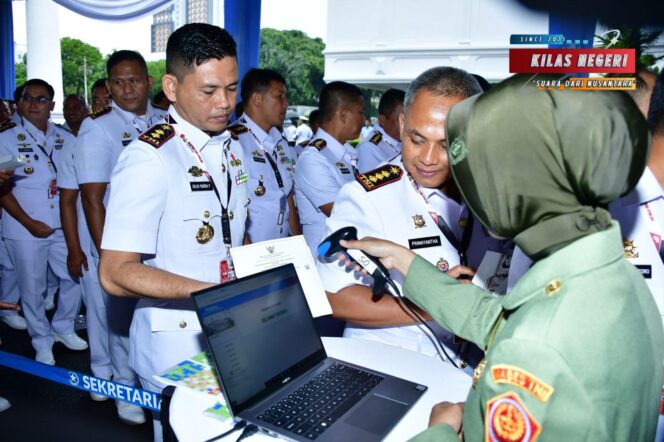 
Danlanal Banjarmasin Hadiri Rapim TNI-Polri 2026