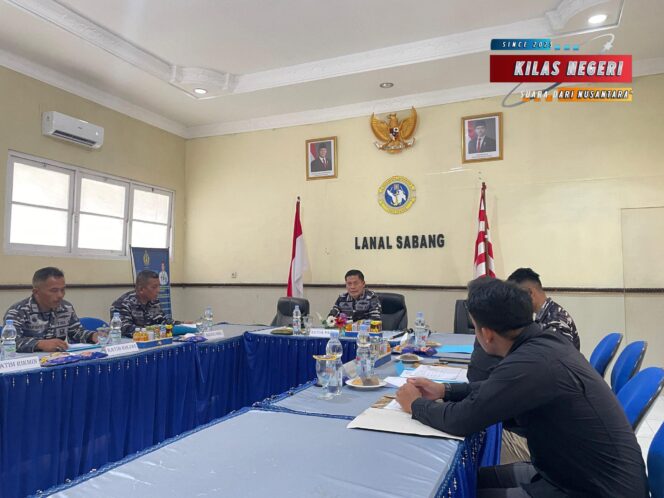 
Danlanal Sabang Pimpin Rakorsetda Caba Pria/Wanita dan Tamtama PK Gelombang I Tahun 2026