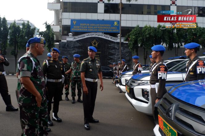 
SATUAN POMDAM JAYA/JAYAKARTA PERSIAPAN APEL GELAR OPERASI GAKTIB DAN YUSTISI POM TNI TA 2026
