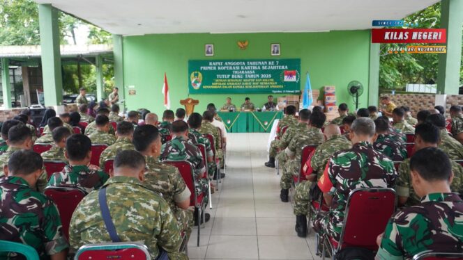 
Kodim 0510/Tigaraksa Gelar RAT Ke-7 Primkop Kartika Sejahtera Tigaraksa