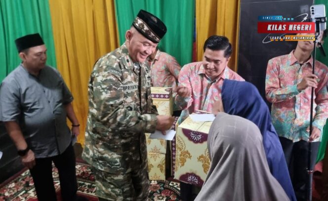 
Koramil 02/Matraman Bersama Tiga Pilar dan PT BSM Gelar Santunan Anak Yatim dan Warga Kurang Mampu Jelang Ramadhan 1447 H.