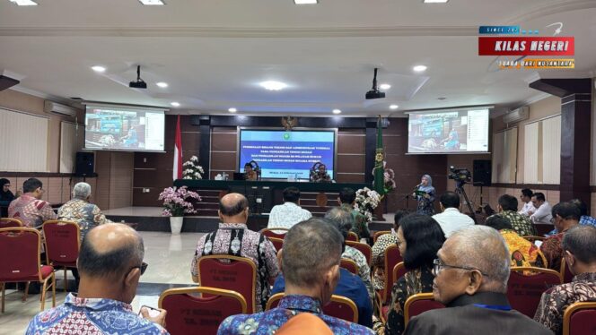 
Pengadilan Tinggi Medan Melakukan Pembinaan Teknis Administrasi Yudisial Kepada Seluruh Pengadilan Negeri