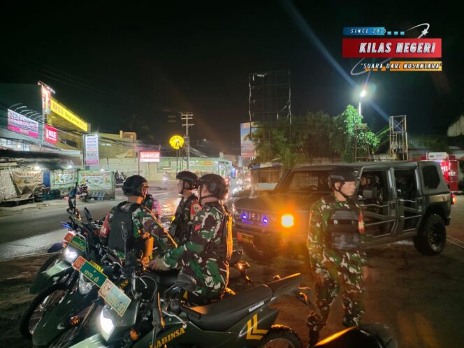 
Babinsa Koramil 10/Sepatan Gelar Patroli Siskamling