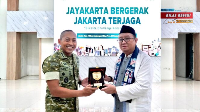 
Dari Kepedulian Menjadi Aksi: Kodam Jaya dan DLH DKI Kelola 5,5 Ton Limbah Elektronik